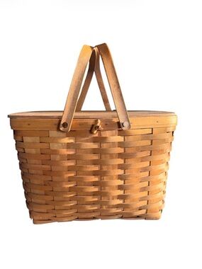 Longaberger Picnic Basket with Liner